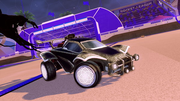 A Rocket League car design from Mackandjatty