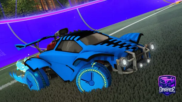 A Rocket League car design from GodFalconNMG