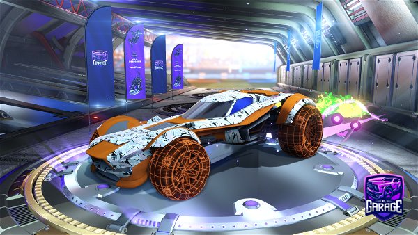 A Rocket League car design from DigTheVest