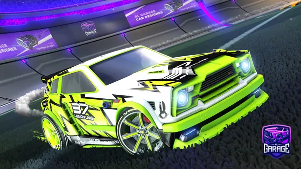 A Rocket League car design from GmFunk