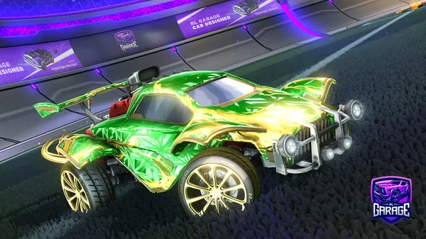 A Rocket League car design from Whathe_say