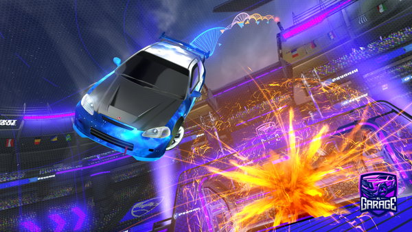 A Rocket League car design from Jm_shampnoid