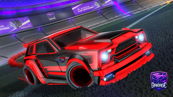 A Rocket League car design from mrstrong_man