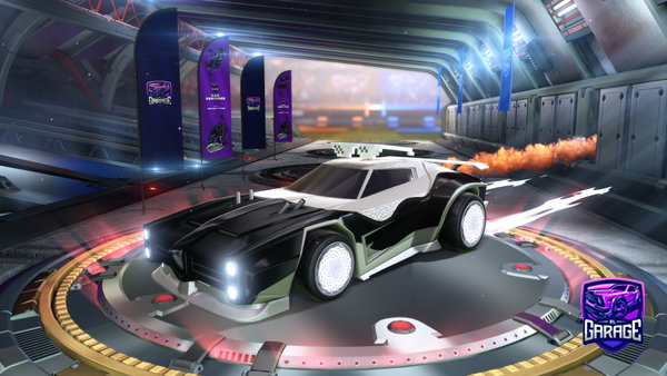 A Rocket League car design from vtrixss