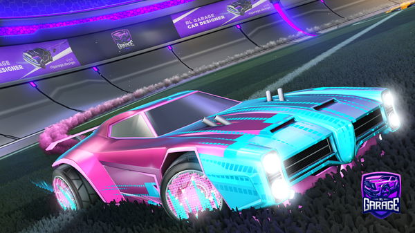 A Rocket League car design from FoundNoGoodName