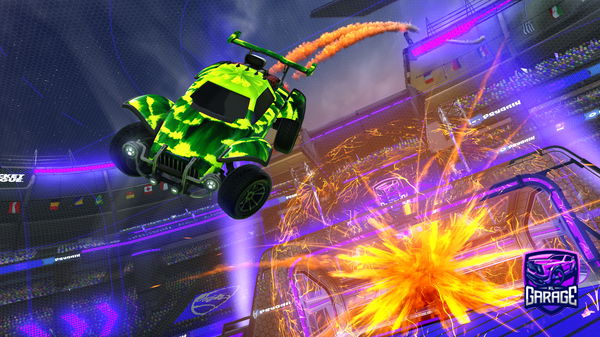 A Rocket League car design from Maxgeld