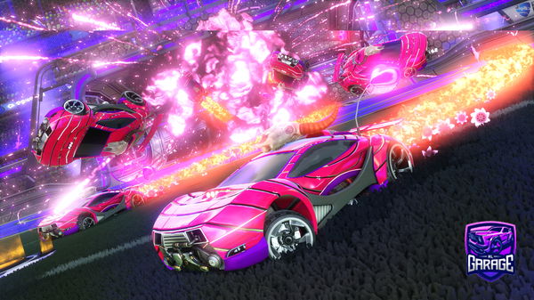 A Rocket League car design from TostaMaxHDMI