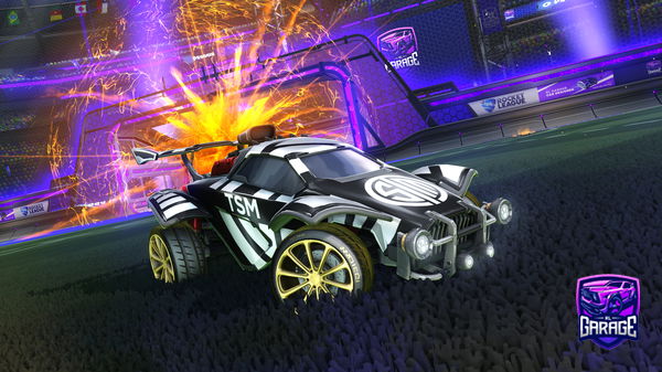 A Rocket League car design from atlanntic