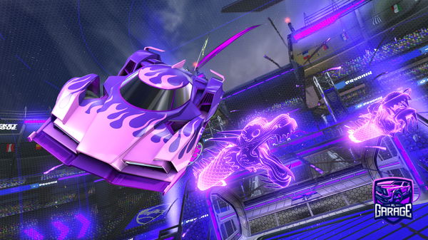 A Rocket League car design from Duckyszs