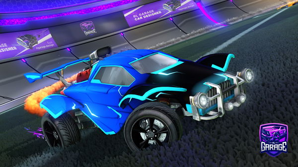 A Rocket League car design from jdipros3