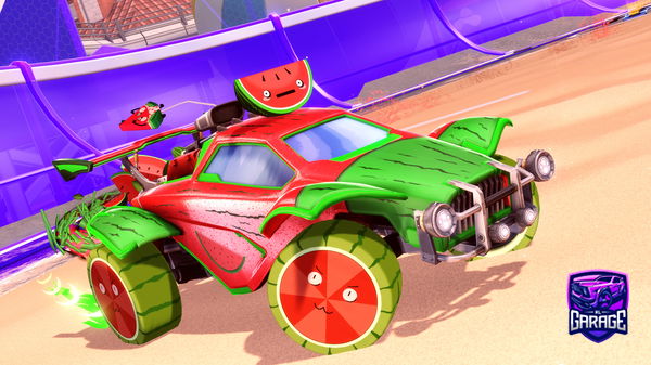 A Rocket League car design from Objekt_3007