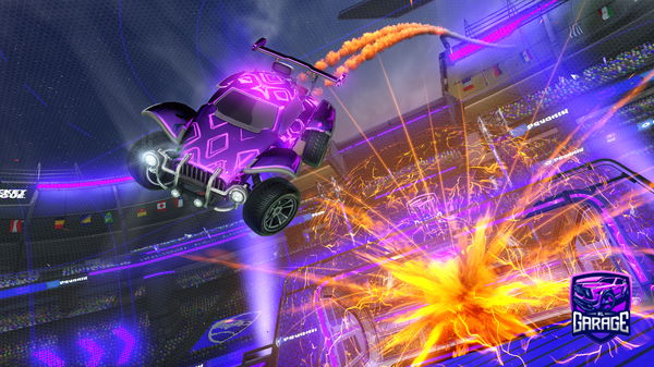 A Rocket League car design from Stinkyturd