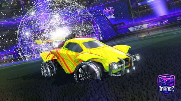 A Rocket League car design from daniracer23
