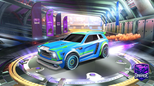 A Rocket League car design from pummpkinn