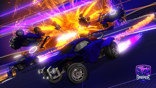 A Rocket League car design from Th_Blue_Shadow12