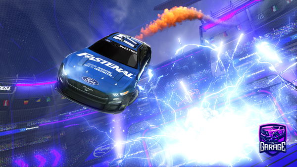 A Rocket League car design from mouthdropinplayz