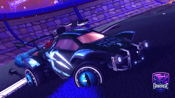 A Rocket League car design from abspielen