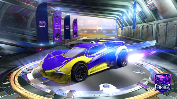 A Rocket League car design from BombJumper158