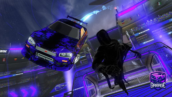 A Rocket League car design from tiririca