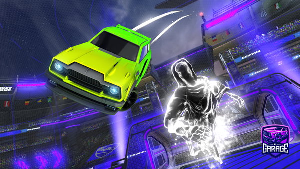 A Rocket League car design from sweemy51
