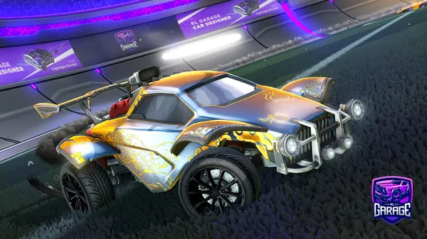 A Rocket League car design from JustinJTN