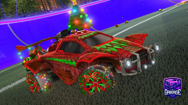 A Rocket League car design from IQR