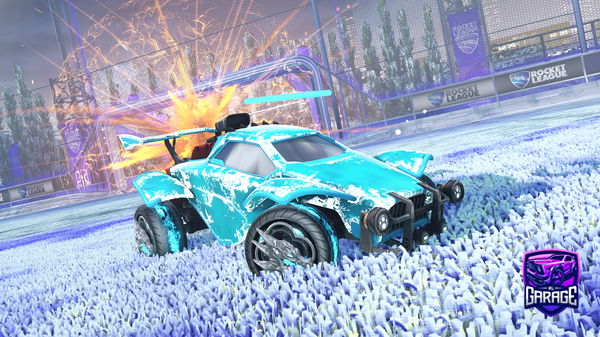 A Rocket League car design from AspectMonkey