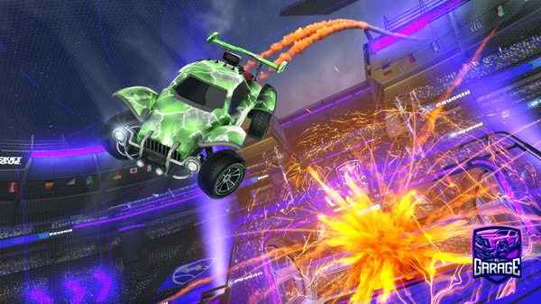 A Rocket League car design from Ntxsinner