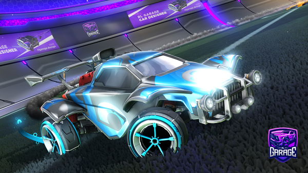 A Rocket League car design from frothyusername1