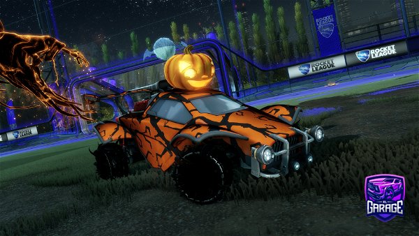 A Rocket League car design from Boxcometomyhand