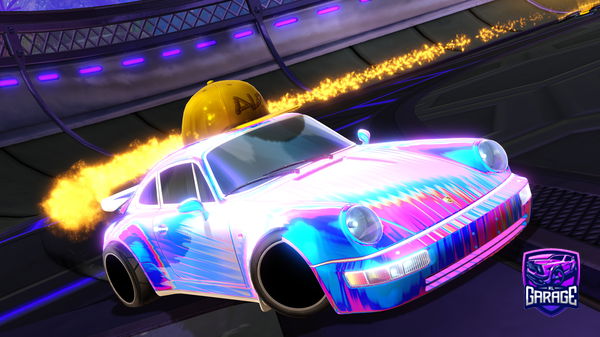 A Rocket League car design from Pulse_Volta