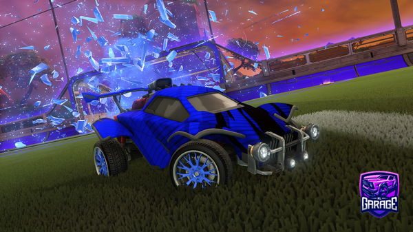 A Rocket League car design from Spider_Nouk