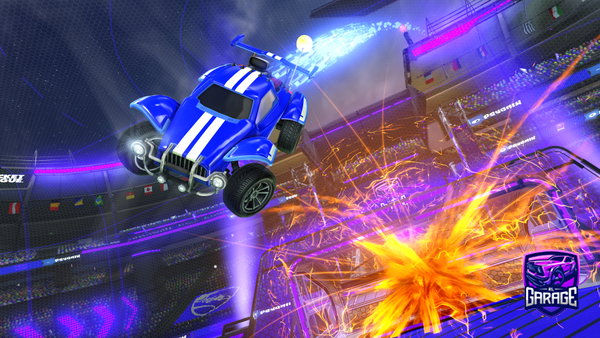A Rocket League car design from CramorantGalar845