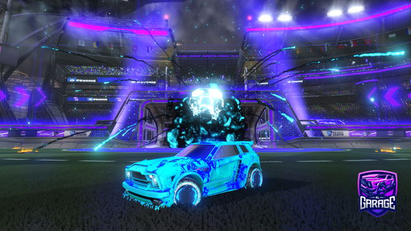 A Rocket League car design from DeathLlama55
