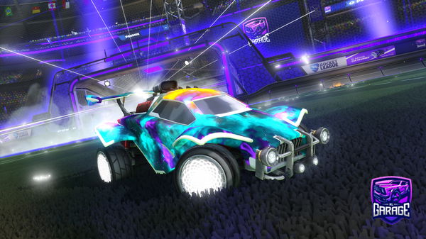 A Rocket League car design from TheGoodBoi119