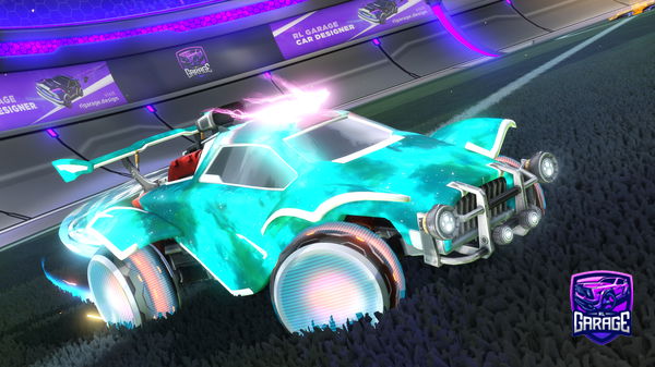 A Rocket League car design from DotFranci