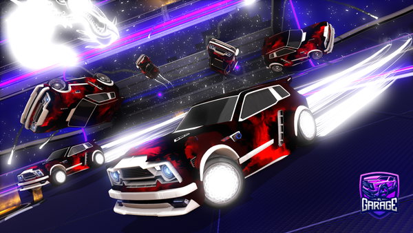 A Rocket League car design from Mew