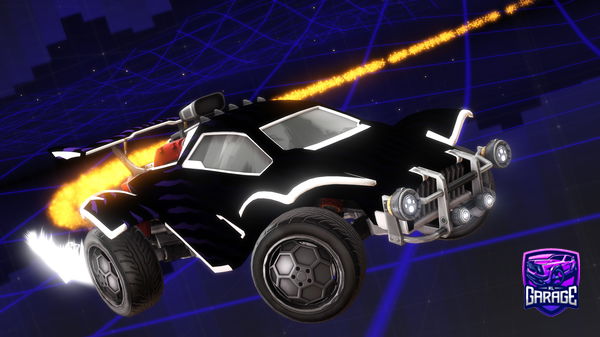 A Rocket League car design from erklittleYT