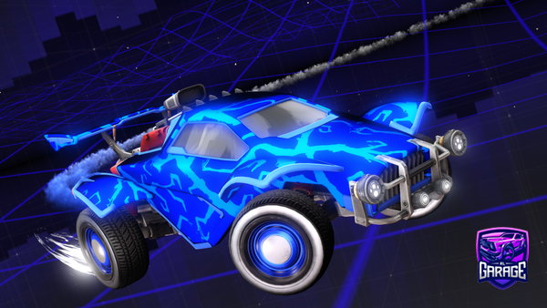 A Rocket League car design from steben