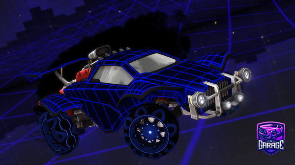 A Rocket League car design from Filetito09