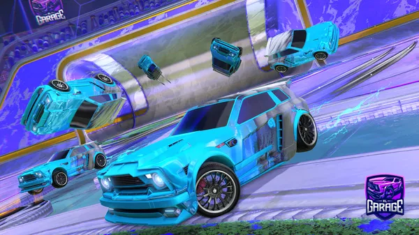 A Rocket League car design from BillyRobbo