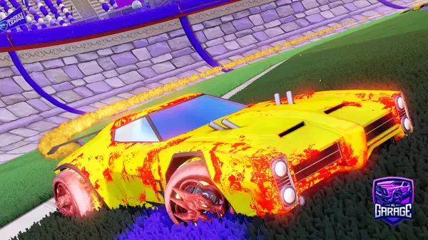 A Rocket League car design from rlperson12354