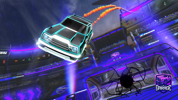 A Rocket League car design from JuanDrav