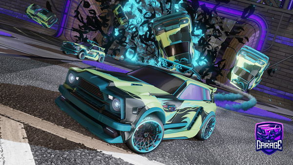 A Rocket League car design from iRxsh