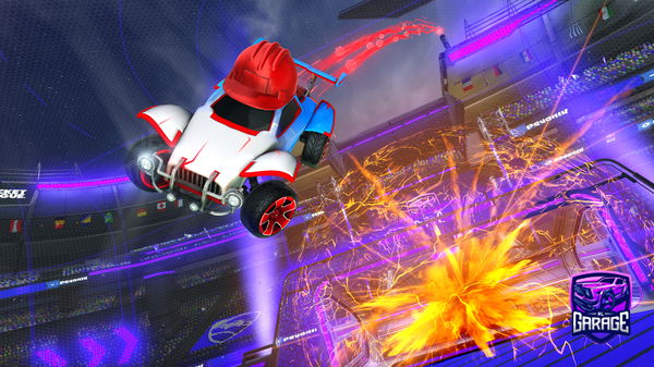 A Rocket League car design from miascol