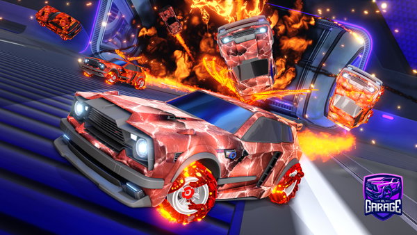 A Rocket League car design from Sippincoffie