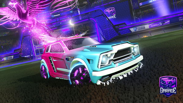A Rocket League car design from Atifix