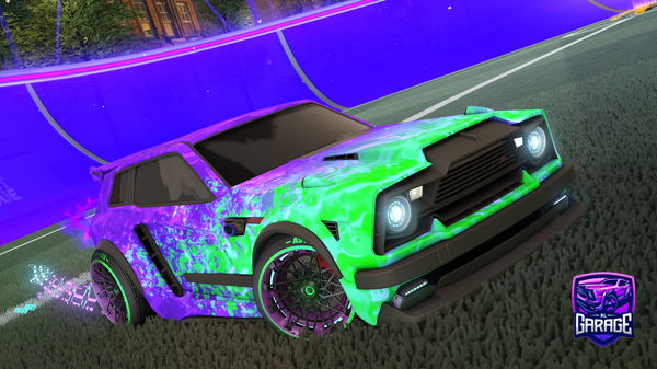 A Rocket League car design from duckyinsoup