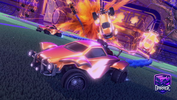 A Rocket League car design from viniba