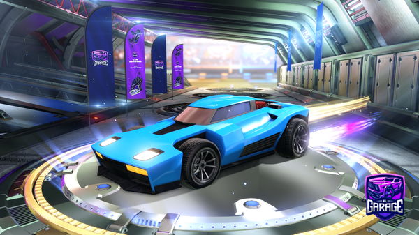 A Rocket League car design from hsbsvsbb